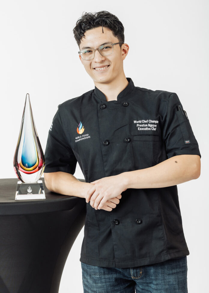 Arlington chef Preston Nguyen wins the 2026 World Food Championships — twice. Texas food culture takes the top prize